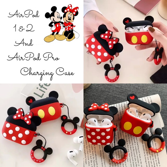 Accessories - AirPod 1/2 Pro Mickey & Minnie Mouse Charging Case